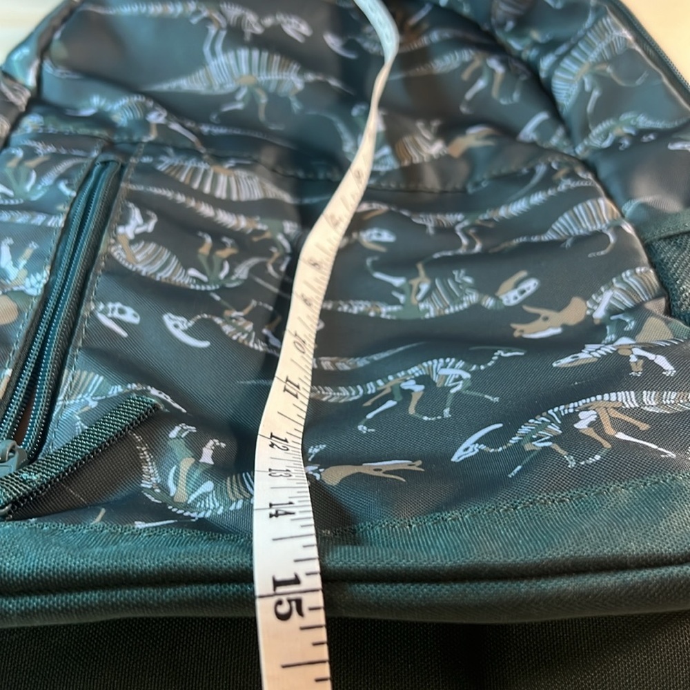Dinosaur Print Backpack - Green - Picture 8 of 9